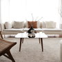 Hanah Home Mesa de centro Smart en Bronce